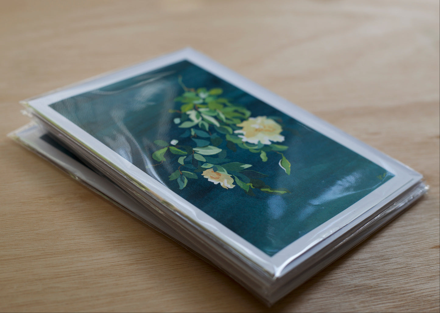 Greetings card set - Garden Roses
